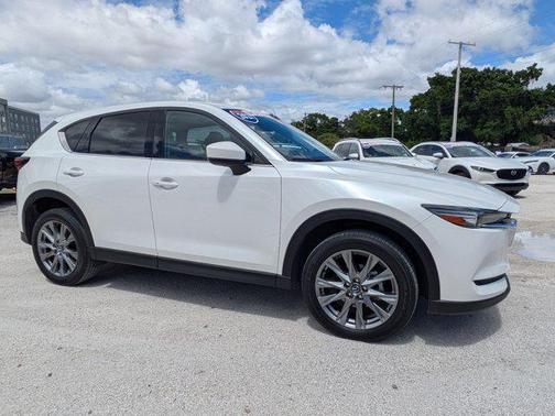 Snowflake White Pearl Mica 2021 Mazda CX-5 Grand Touring