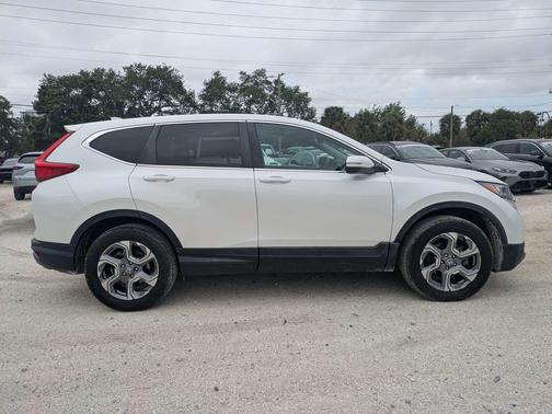Platinum White Pearl 2019 Honda CR-V EX
