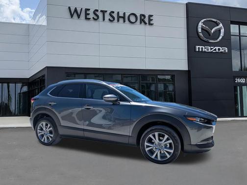 Machine Gray Metallic 2025 Mazda CX-30 2.5 S Premium Package