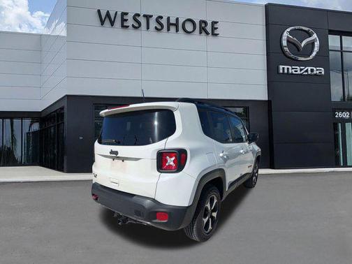 Alpine White Clearcoat 2019 Jeep Renegade Trailhawk