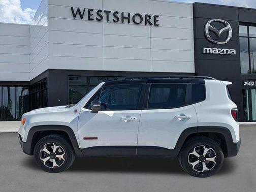 Alpine White Clearcoat 2019 Jeep Renegade Trailhawk