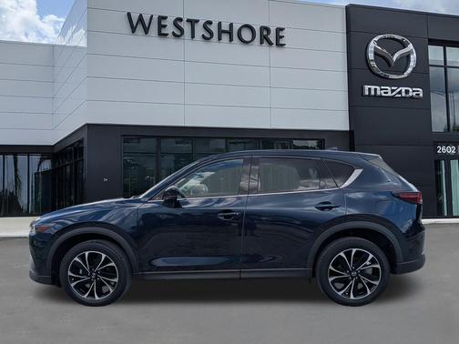 Deep Crystal Blue Mica 2022 Mazda CX-5 2.5 S Premium Plus Package