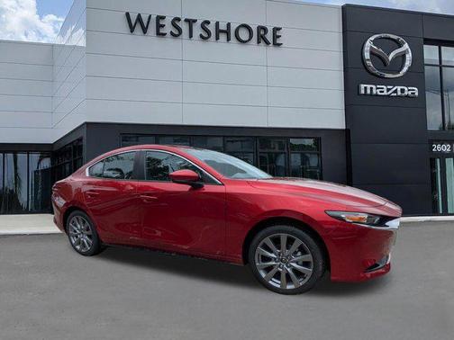 Soul Red Crystal Metallic 2026 Mazda Mazda3 FWD w/Preferred Package