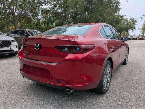 Soul Red Crystal Metallic 2026 Mazda Mazda3 FWD w/Preferred Package