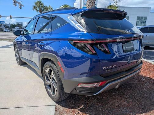 Intense Blue 2023 Hyundai TUCSON Limited