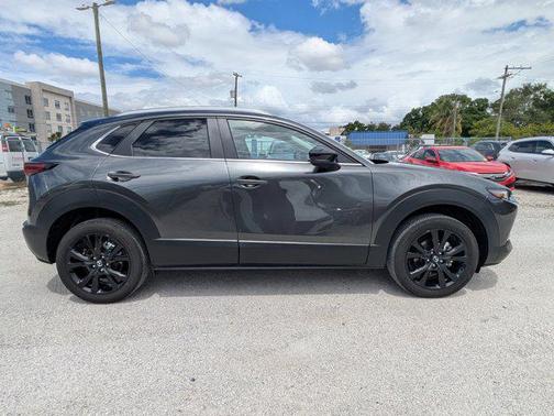 Machine Gray Metallic 2025 Mazda CX-30 2.5 S Select Sport