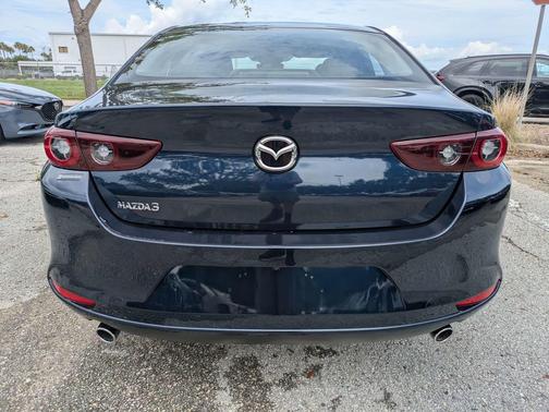 Deep Crystal Blue Mica 2026 Mazda Mazda3 FWD w/Preferred Package