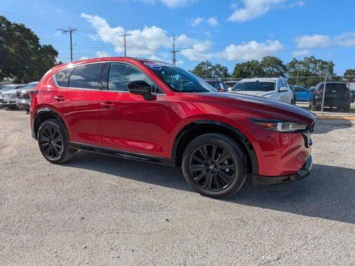 Soul Red Crystal Metallic 2023 Mazda CX-5 2.5 Turbo