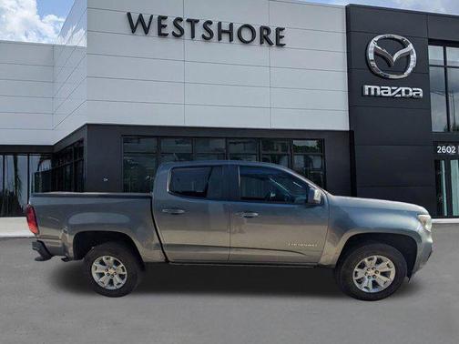 Satin Steel Metallic 2021 Chevrolet Colorado LT