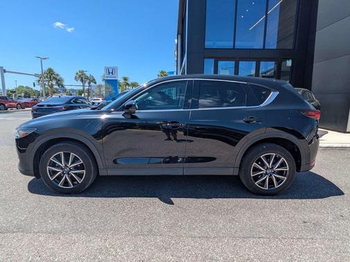 Jet Black Mica 2017 Mazda CX-5 Grand Touring