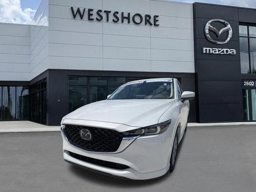 Rhodium White Metallic 2025 Mazda CX-5 2.5 S Select Package