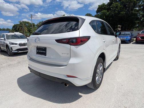 Rhodium White Metallic 2025 Mazda CX-5 2.5 S Select Package