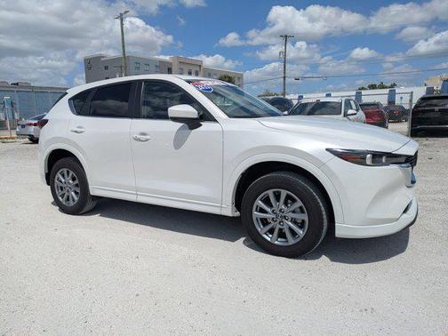 Rhodium White Metallic 2025 Mazda CX-5 2.5 S Select Package