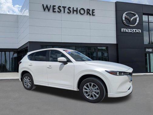 Rhodium White Metallic 2025 Mazda CX-5 2.5 S Select Package