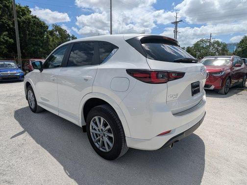 Rhodium White Metallic 2025 Mazda CX-5 2.5 S Select Package