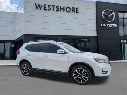 Pearl White Tricoat 2019 Nissan Rogue SL