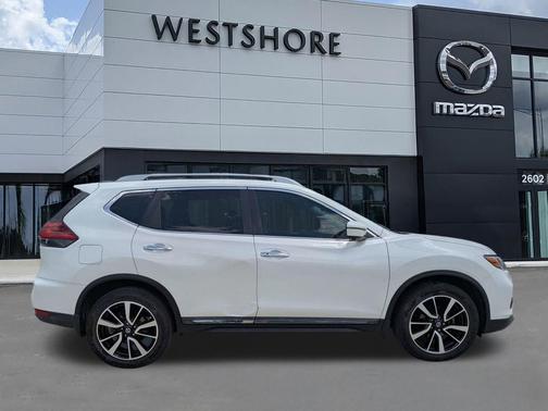 Pearl White Tricoat 2019 Nissan Rogue SL