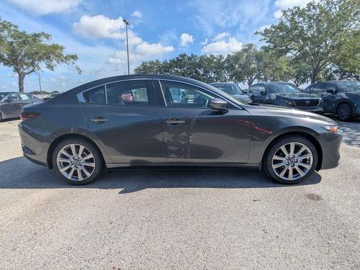 Machine Gray Metallic 2026 Mazda Mazda3 FWD w/Preferred Package