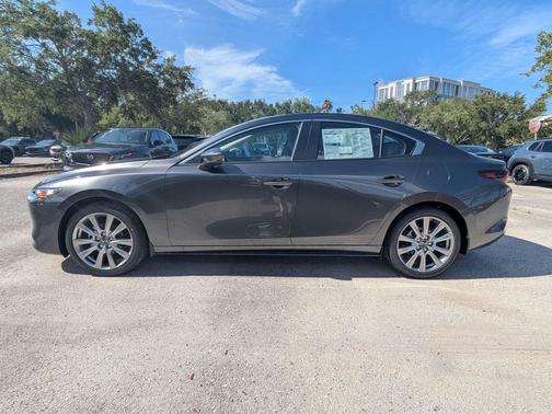 Machine Gray Metallic 2026 Mazda Mazda3 FWD w/Preferred Package