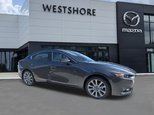 Machine Gray Metallic 2026 Mazda Mazda3 FWD w/Preferred Package