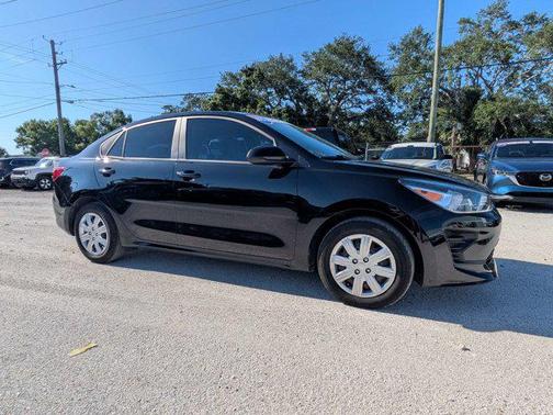 Aurora Black 2022 Kia Rio S