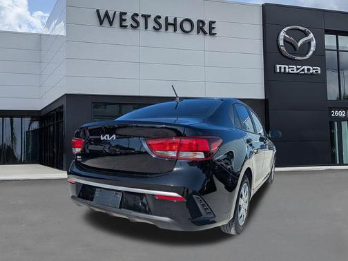 Aurora Black 2022 Kia Rio S