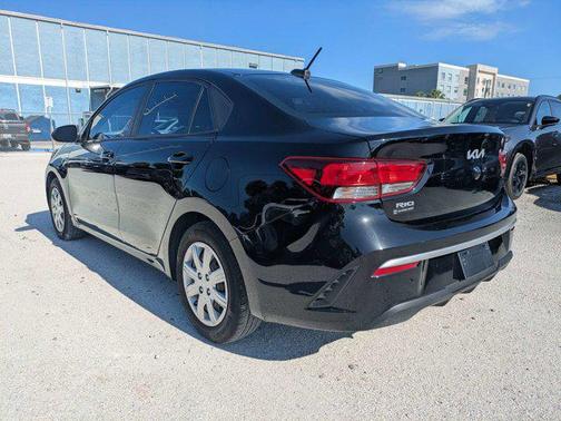 Aurora Black 2022 Kia Rio S