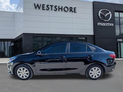 Aurora Black 2022 Kia Rio S