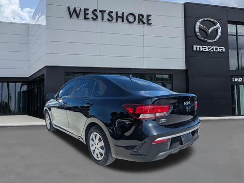Aurora Black 2022 Kia Rio S