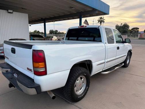 Summit White 2002 GMC Sierra 1500 SLE Extended Cab