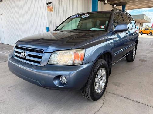 Bluestone Metallic 2007 Toyota Highlander Sport