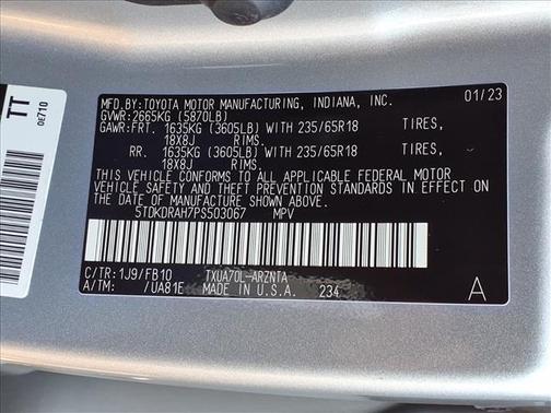 2023 Toyota Highlander L
