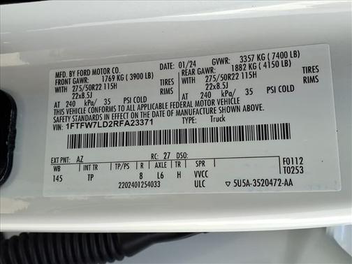 2024 Ford F-150 Platinum