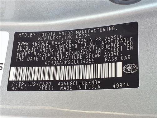 2025 Toyota Camry LE