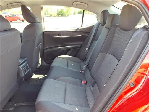 Supersonic Red 2025 Toyota Camry LE