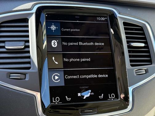 Onyx Black Metallic 2021 Volvo XC90 T6 Momentum
