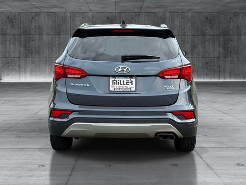 Marlin Blue 2017 Hyundai Santa Fe Sport 2.4L