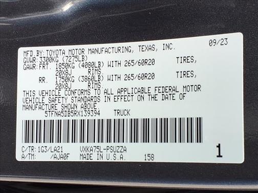 2024 Toyota Tundra Platinum