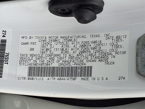 2013 Toyota Tacoma Base