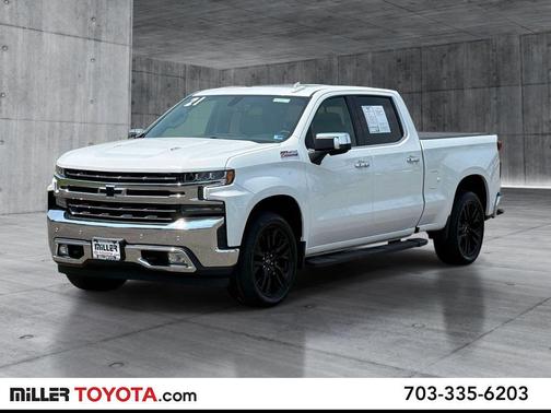 Summit White 2021 Chevrolet Silverado 1500 LTZ