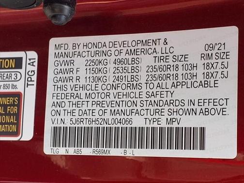 2022 Honda CR-V Hybrid EX