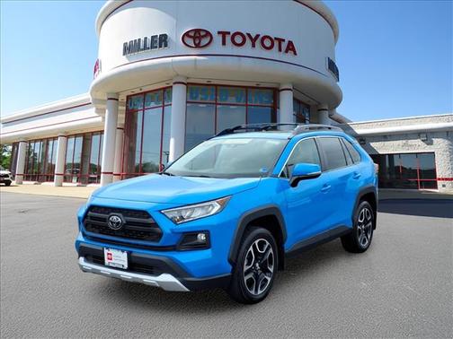 Blue Flame 2019 Toyota RAV4 Adventure