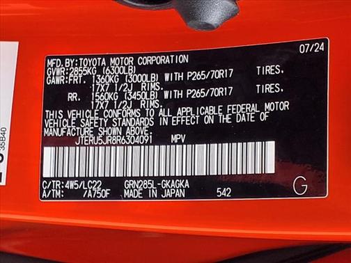 2024 Toyota 4Runner TRD Off Road Premium