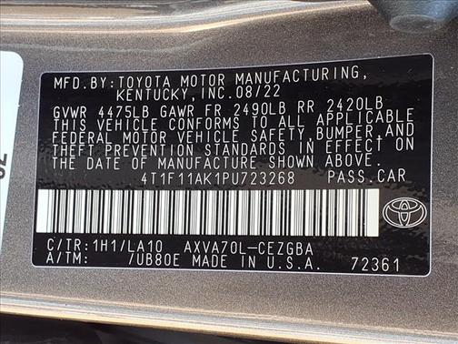 2023 Toyota Camry XLE