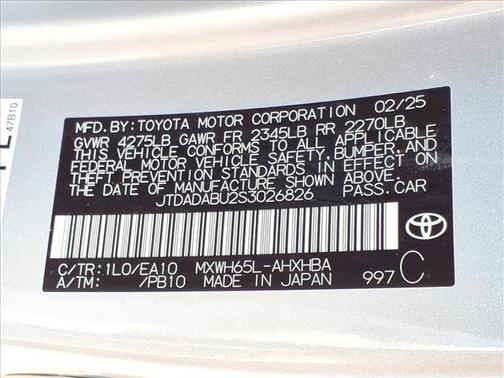 Cutting Edge 2025 Toyota Prius Limited