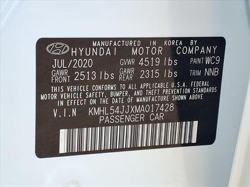 2021 Hyundai SONATA Limited 2.0T