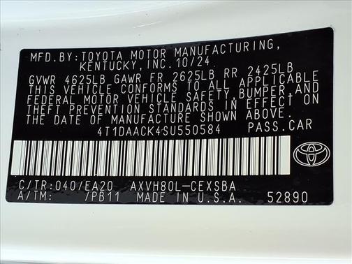 2025 Toyota Camry SE