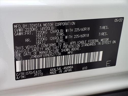 2022 Toyota RAV4 Hybrid XLE Premium