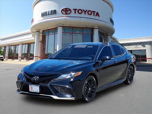 Midnight Black Metallic 2024 Toyota Camry XSE