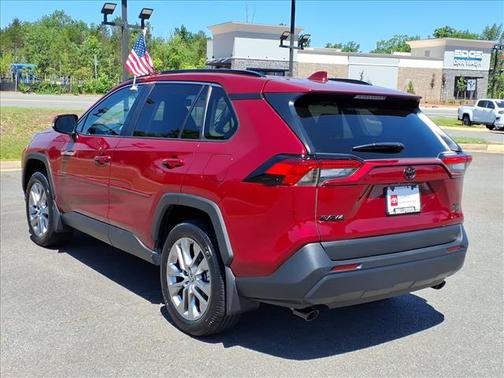 Ruby Flare Pearl 2025 Toyota RAV4 XLE Premium